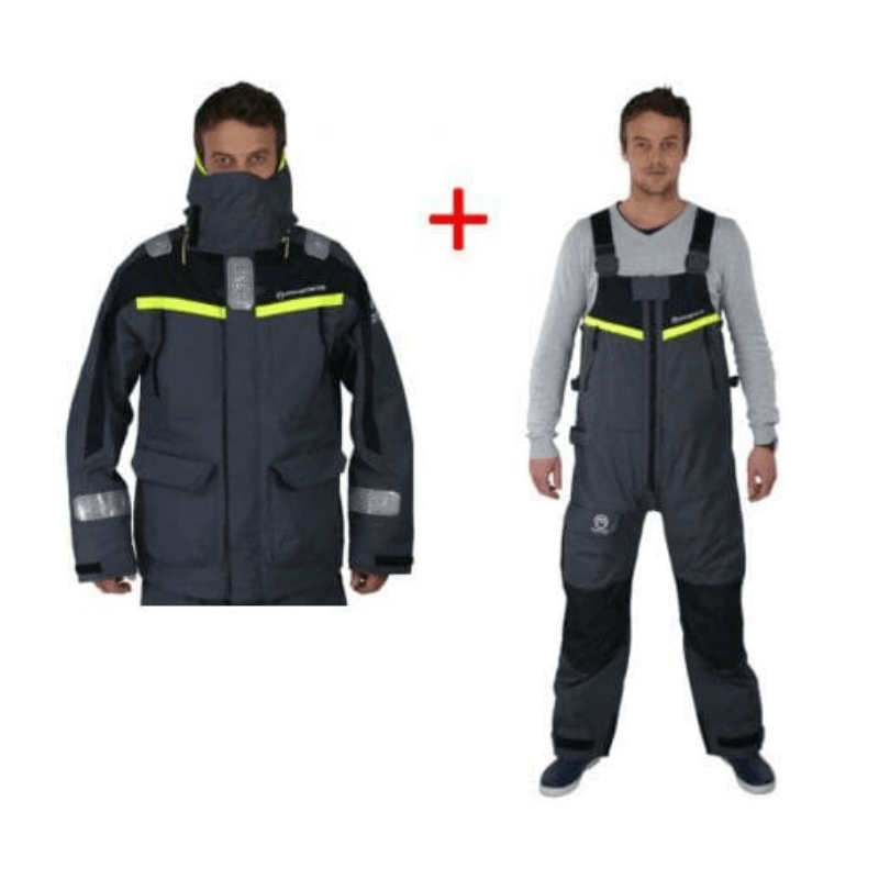 Pack Giacca + Salopette Offshore Orangemarine Grigio