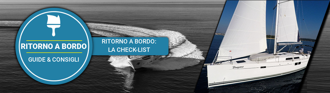 RITORNO A BORDO: LA CHECK-LIST