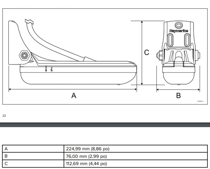 Dimensioni HV-100 Dimensioni HV-100