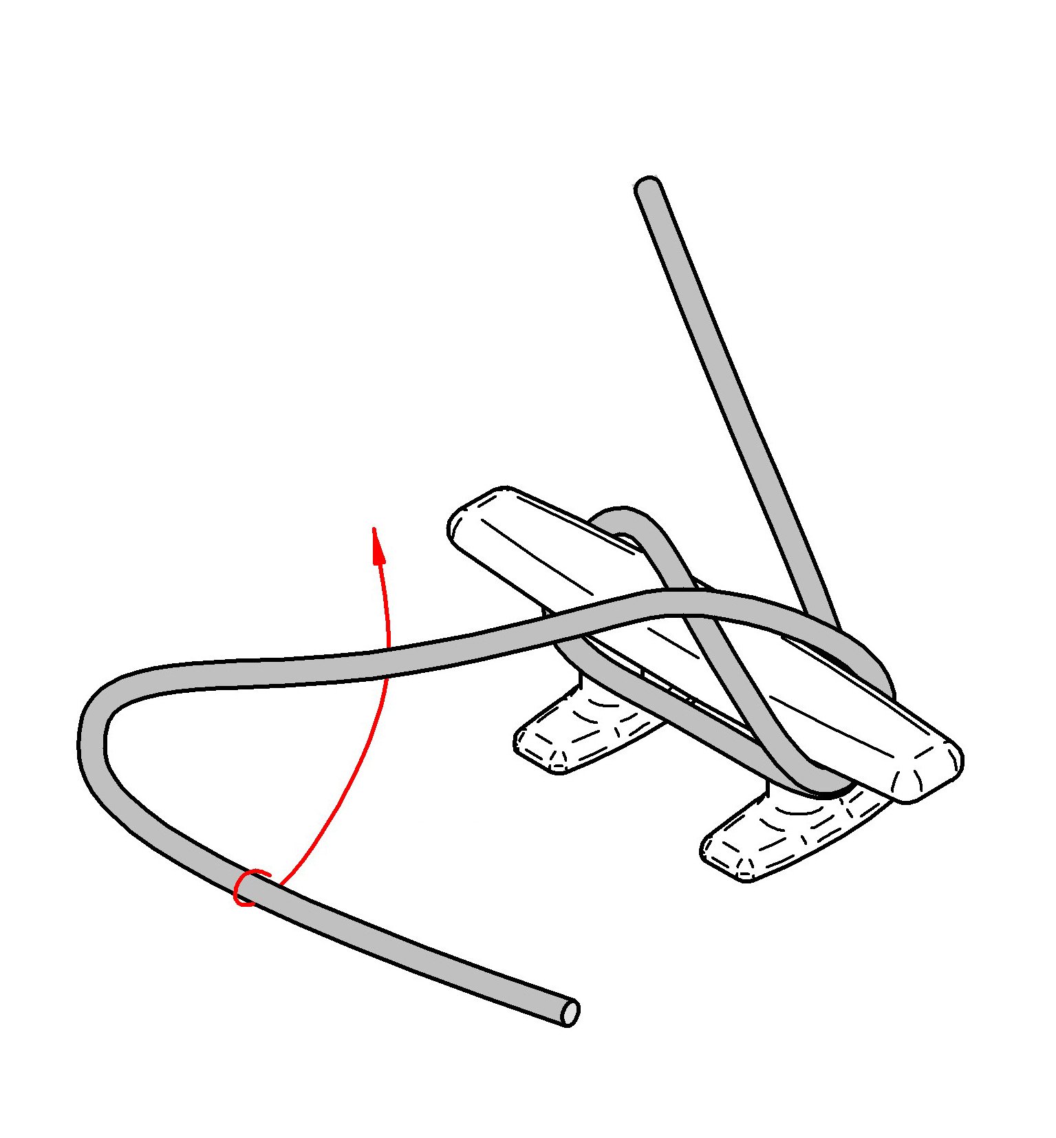 Nodo di galloccia fase 2 Nodo di galloccia fase 2