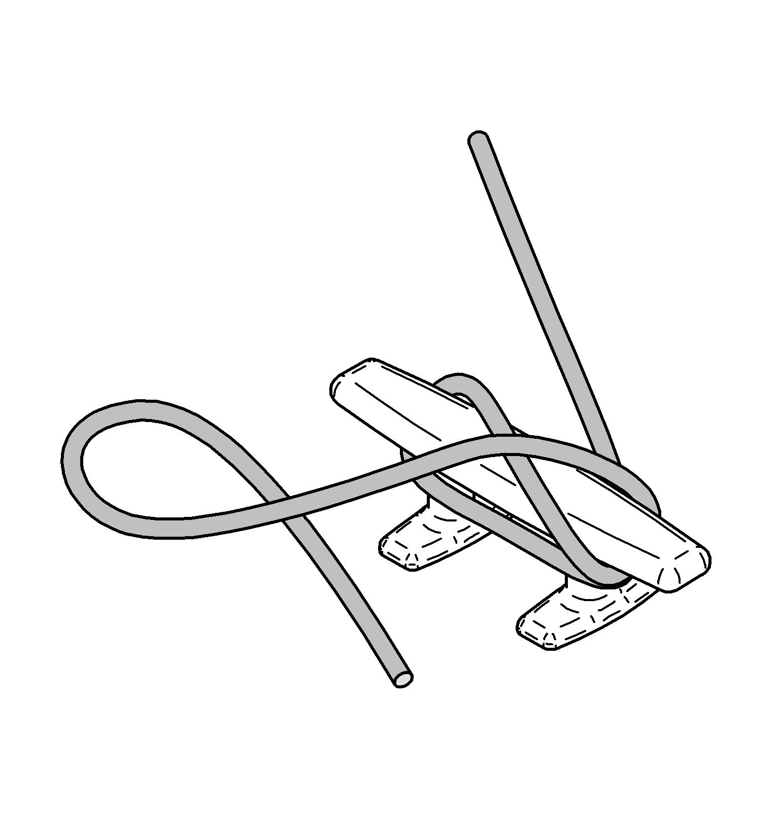 Nodo di galloccia fase 3 Nodo di galloccia fase 3